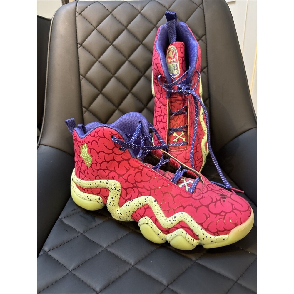 Adidas Crazy 8 Night of the Ballin Dead Glow Size 9 Mens 2015 D69558